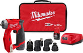 Milwaukee 2505-22 Drill/Driver Kit, Battery Included, 12 V, 3/8 in Chuck, Keyless Chuck